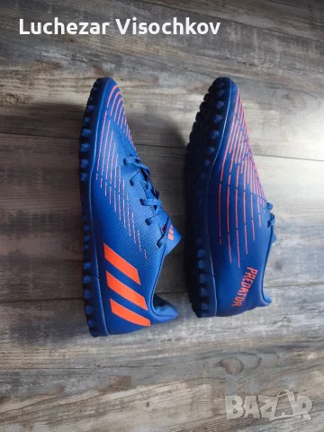 Оригинални стоножки adidas Predator Edge.4 TF, размер 43⅓, снимка 2 - Футбол - 55860613