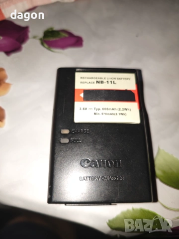 Canon BATTERY CHARGER CB-2LFE, снимка 2 - Батерии, зарядни - 53938068