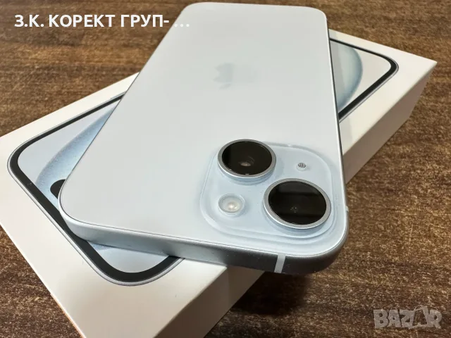 Чисто нов iPhone 15 128GB Blue, снимка 8 - Apple iPhone - 55738894