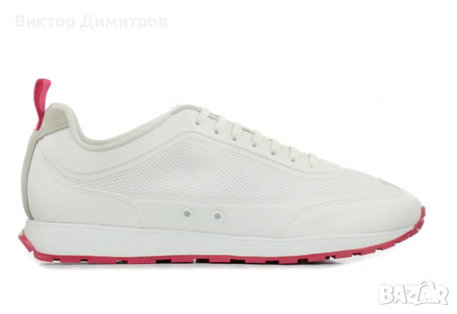 Сникърси HUGO BOSS Icelin №43,цвят бяло, червено и сиво, дължина на стелката 29 см, снимка 7 - Маратонки - 53951395
