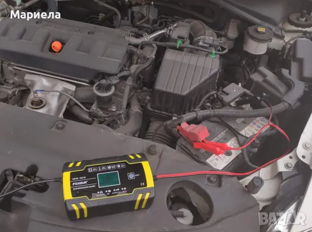 Автоматично зарядно устройство за мотоциклет, кола, камион, косачка, яхта, снимка 2 - Друга електроника - 49662429