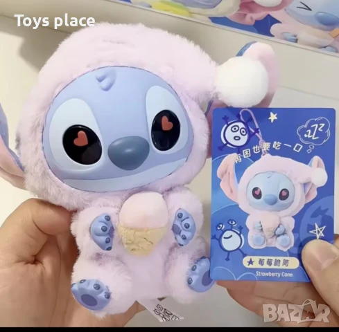 Лабубу Стич Нов модел Labubu Stitch , снимка 2 - Плюшени играчки - 51128710