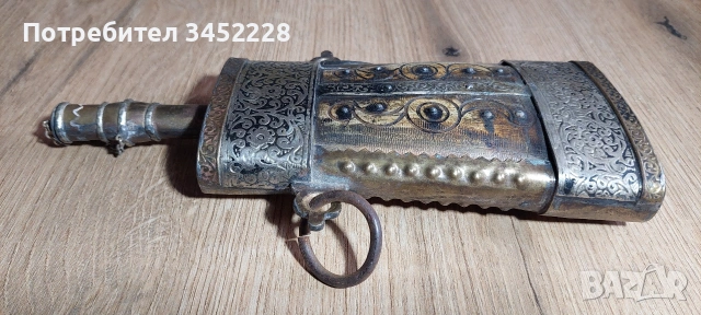 Барутница винтидж за колекционери , снимка 3 - Антикварни и старинни предмети - 54008649