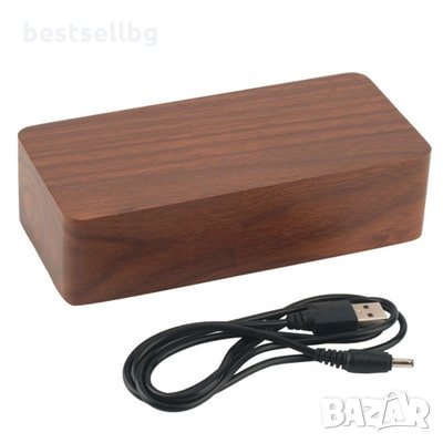 Постоянно светещ електронен часовник с дигитален термометър за стая, снимка 6 - Други - 29155085