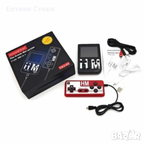 Ретро игрова конзола SUP 400 с джойстик за двама, снимка 2 - Други игри и конзоли - 52518683