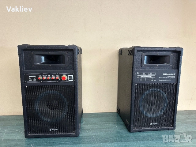 Skytec PMPO1500W Super Karaoke — Активни тонколони, снимка 2 - Bluetooth тонколони - 54341653