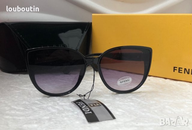 Fendi 2022 дамски слънчеви очила тип котка с лого, снимка 6 - Слънчеви и диоптрични очила - 37098691