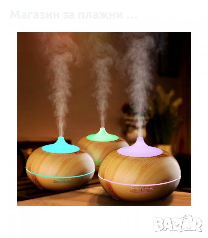 УЛТРАЗВУКОВ ДИФУЗЕР ЗА АРОМАТЕРАПИЯ - 400МЛ. - код 2024, снимка 3 - Други - 34229625