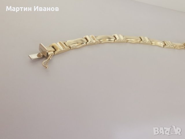 Златна мъжка гривна 2, снимка 5 - Гривни - 42124434