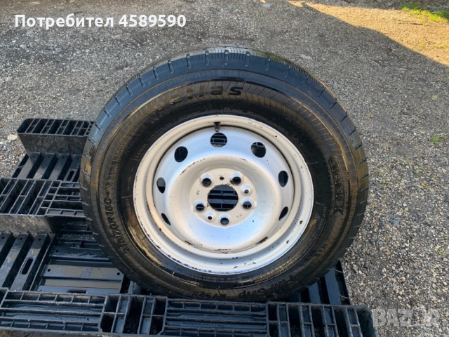 Резервна гума+Джанта 15цола 5x118 за бус Fiat Ducato,Iveco Daily,Citroen Jumper,Peugeot Boxer,Opel M, снимка 5 - Гуми и джанти - 51808921