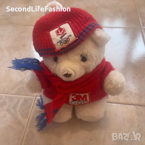 Плюшено мече от олимпийски игри 1992 , 25 см