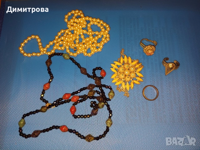 Лот от стари бижута, снимка 4 - Антикварни и старинни предмети - 53908519