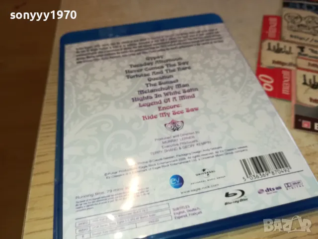 THE MOODY BLUES BLU-RAY DISC 1803251048, снимка 10 - Blu-Ray филми - 49539436