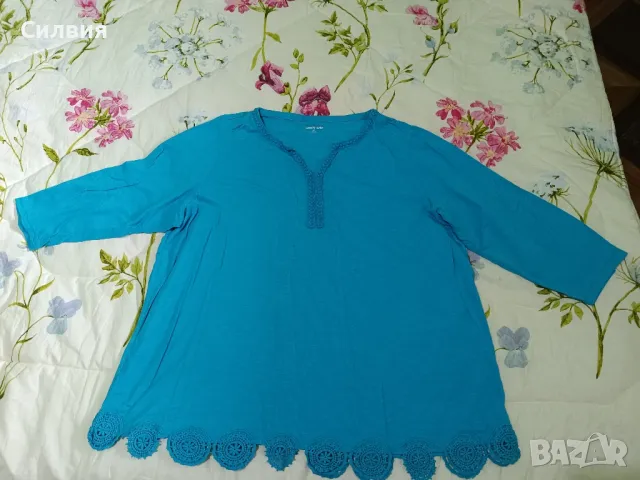 Дамски блузи големи размери , снимка 7 - Блузи с дълъг ръкав и пуловери - 42858720