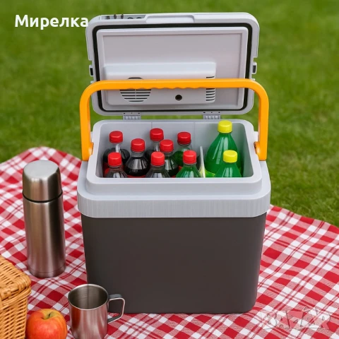 Хладилна кутия Oliver Voltz, 24 литра, активна, охлаждане и затопляне, снимка 2 - Други - 50821417