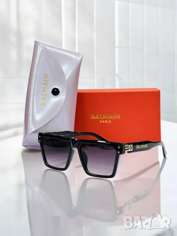 очила с калъф, кутия и ув защита balmain gucci dior, снимка 3 - Слънчеви и диоптрични очила - 50759924