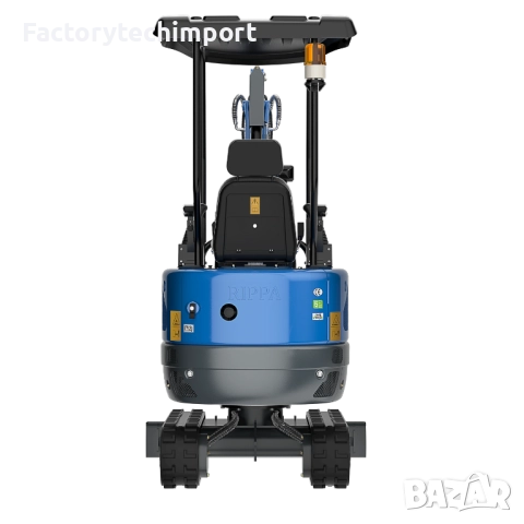 Мини багер RIPPA R10 ECO – 978 кг (дизел - 1 цилиндър) 7.5kW– 1.83 м копаене, снимка 5 - Индустриална техника - 52720375