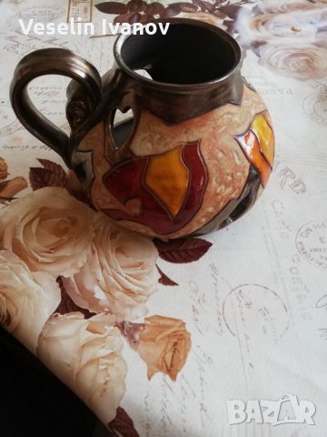 Керамична лампа Triushi , снимка 1