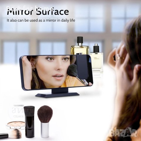 Прожекционен будилник LED дигитален,FM радио,температура и влажност,USB порт за зареждане,огледален, снимка 5 - Друга електроника - 42417437