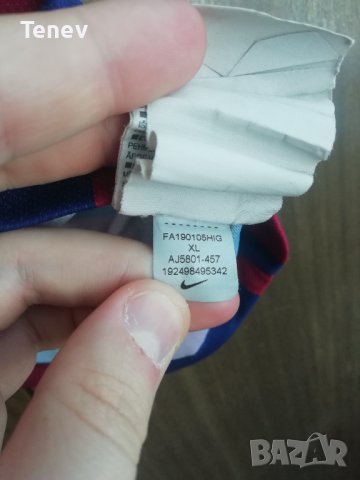 Barcelona Frenkie de Jong Nike оригинална тениска фланелка Барселона Де Йонг 2019/2020, снимка 6 - Тениски - 42305934