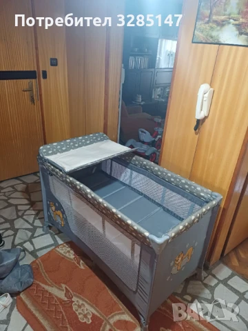 Сгъваемо детско креватче