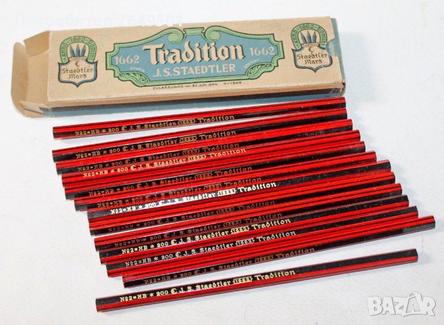Старинни Немски моливи J.S. Staedtler Tradition от 1930те