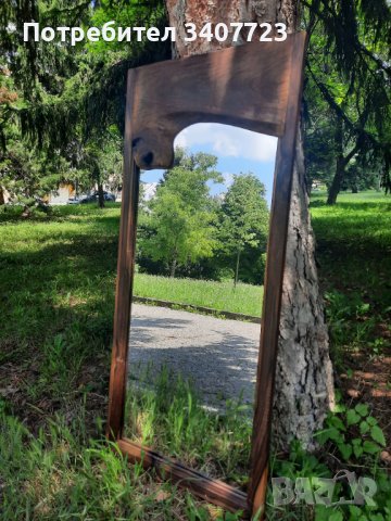Ръчно изработени огледала от орех и липа , снимка 11 - Огледала - 37000723