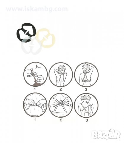 КОМПЛЕКТ ДЪРЖАЧИ ЗА ПРЕЗРАМКИ НА СУТИЕНИ - код 1360, снимка 5 - Други - 34016345
