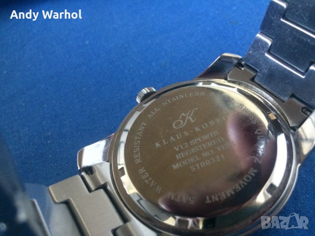 мъжки часовник Клаус Кобец, снимка 9 - Мъжки - 30094343