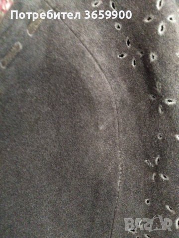 Елек от велур,къс,размер М, снимка 6 - Елеци - 40682382