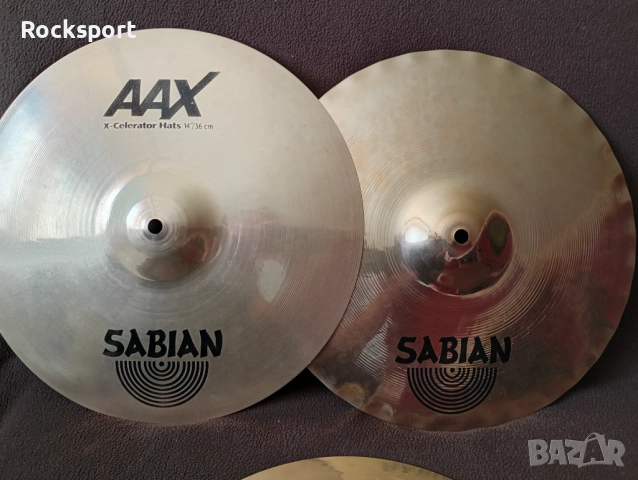 Sabian AAX Cymbal set & Hats, снимка 16 - Ударни инструменти - 52069716