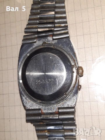 Мъжки часовник СЛАВА автомат , работи, снимка 3 - Антикварни и старинни предмети - 53330302