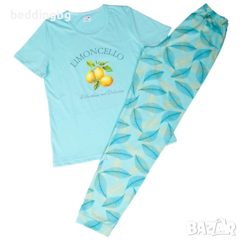 #Дамски #Памучни #Пижами (100% Пениран Памук) - Различни Модели - Произведено в България, снимка 9 - Пижами - 34743982