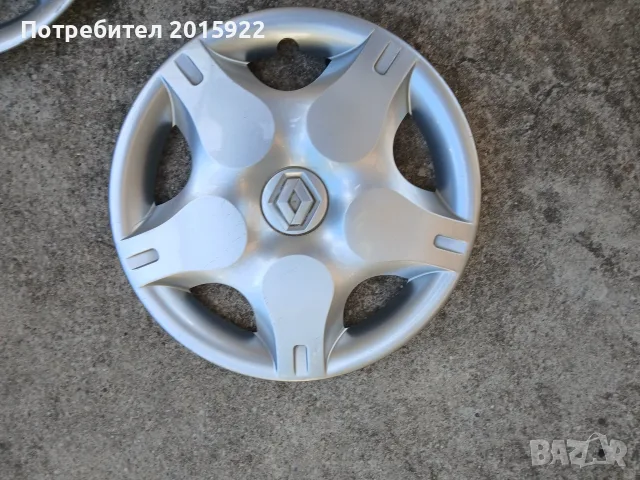 Оригинални тасове 14цола за Renault Clio.kangoo.Zoe.Twingo, снимка 6 - Аксесоари и консумативи - 56108497