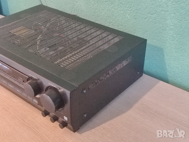 Качествен стерео ресивър Kenwood. Транзисторен усилвател с вграден радио тунер., снимка 7 - Ресийвъри, усилватели, смесителни пултове - 52735365