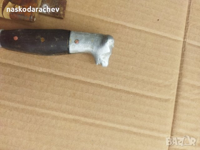 Колекционерски ретро нож с меча глава , снимка 4 - Ножове - 44308818