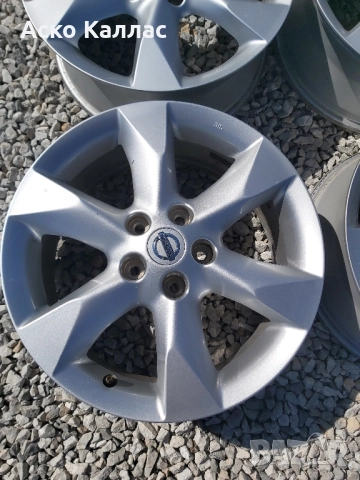5x114.3..17.цола 7j ET 39 оргинални Nissan, снимка 4 - Гуми и джанти - 51820366