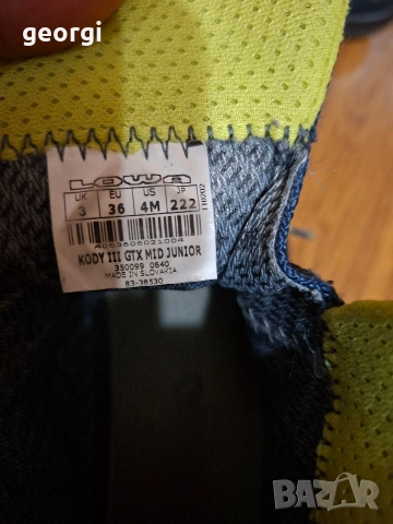 туристически lowa 36 goretex, снимка 4 - Дамски боти - 53192254