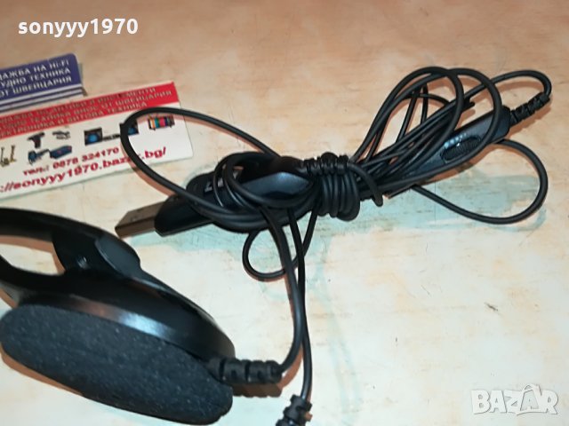 sennheiser usb headphones/microphone-внос france 1208212144, снимка 7 - Слушалки и портативни колонки - 33801134