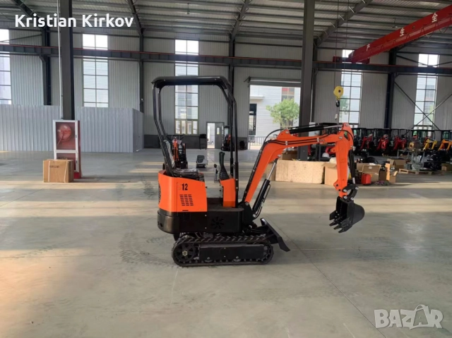 НОВ НАЛИЧЕН мини багер, 1.2т, 2025 г., снимка 5 - Индустриална техника - 52385233