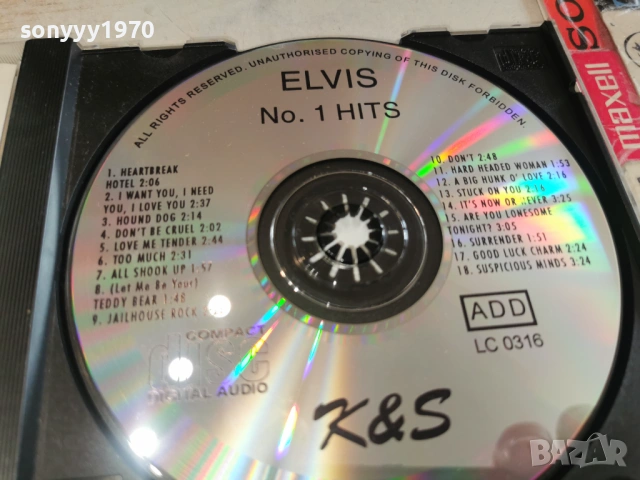 ELVIS CD 3001261627, снимка 13 - CD дискове - 53285450