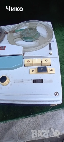 Стар работещ магнетофон "Тесла", снимка 3 - Антикварни и старинни предмети - 54127166