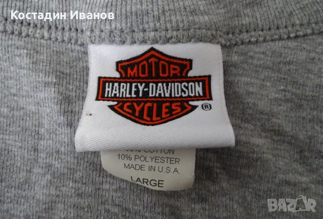 Harley Davidson дамска тениска Харлей Девидсон, снимка 5 - Тениски - 54003564