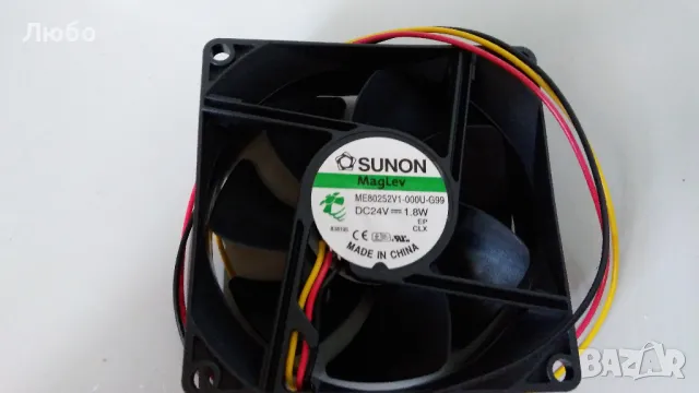 ВЕНТИЛАТОР PF80251V1-000U-S99, DC 12V=4.1W- SUNON