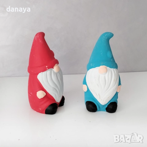 6279 Декоративно глинено джудже за декорация, 11 см, снимка 2 - Статуетки - 52343152