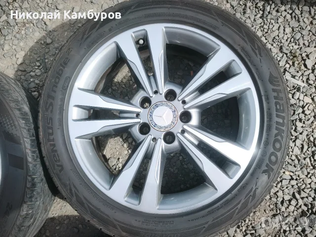Ал.джанти 17"5х112 8J ET48 за Мерцедес, снимка 4 - Гуми и джанти - 56139577