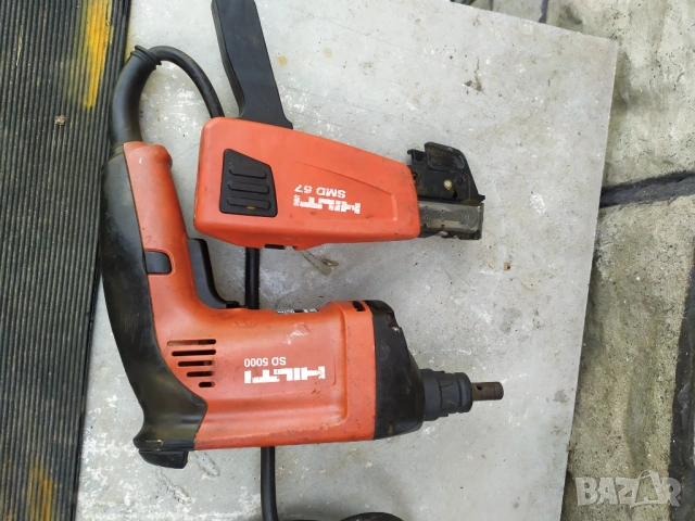 Hilti sd-5000 винтоверт за гипсокартон с механизъм (магазин) , снимка 4 - Винтоверти - 53286651