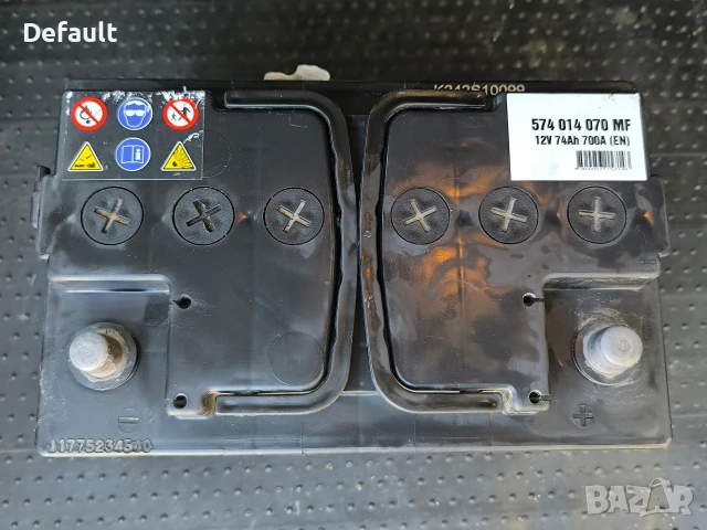 Акумулатор Vortex-74ah!, снимка 2 - Части - 54338085