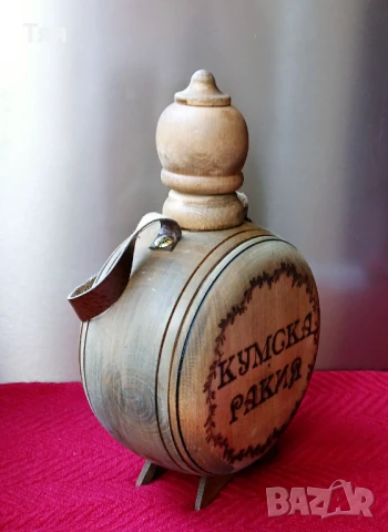 Дървена бъклица , снимка 3 - Декорация за дома - 51080069