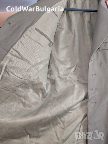 Парадно яке на танкист – Българска армия – Студена война – 80-те години, снимка 6 - Якета - 52492465